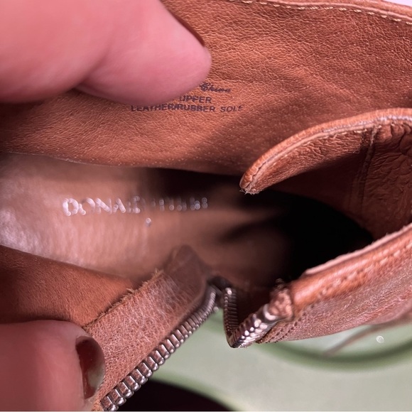 Donald J Pliner Nickki studded ankle riding boots lace up boots size 6 - Picture 10 of 10